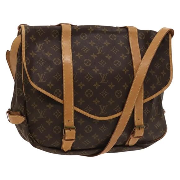 LOUIS VUITTON Monogram Saumur 43 Shoulder Bag M42252 - Picture 1 of 16